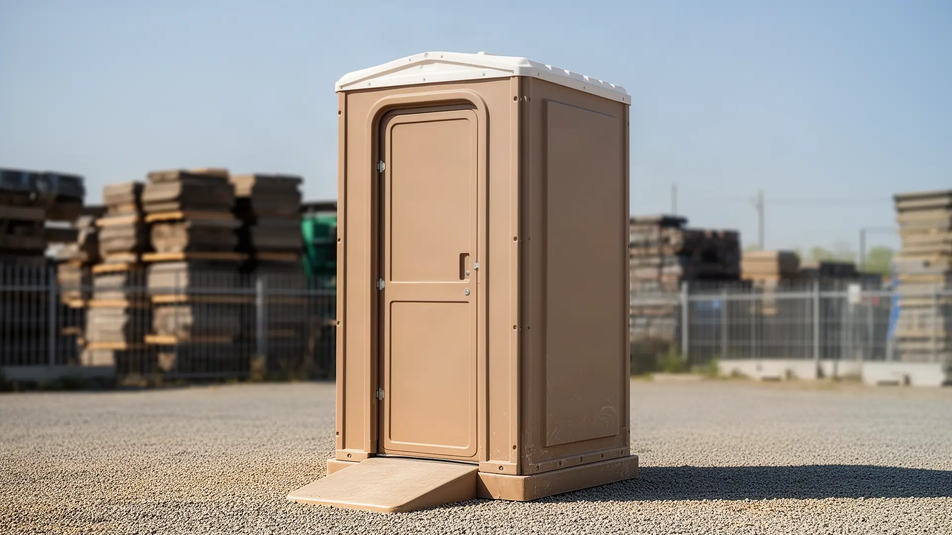 Clean porta potty unit from James & Sons Porta Potty Rental in Boston, MA